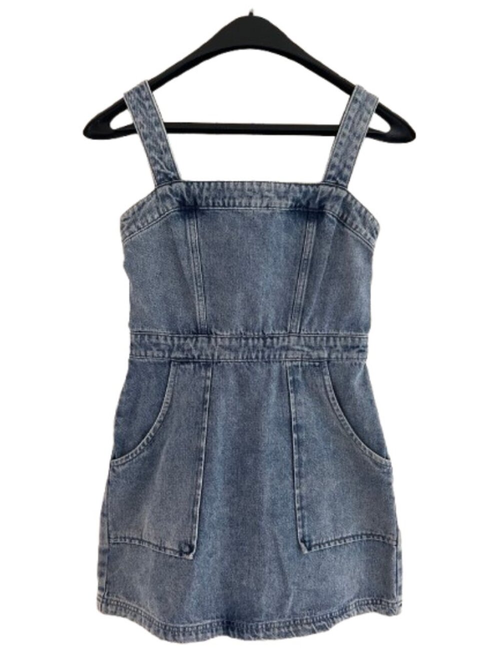 Amanda Uprichard Denim Sleeveless Dress Size Small